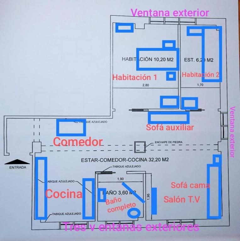 Apartamento Zona Playa Y Centro Ciudad ซานตานเดร์ ภายนอก รูปภาพ
